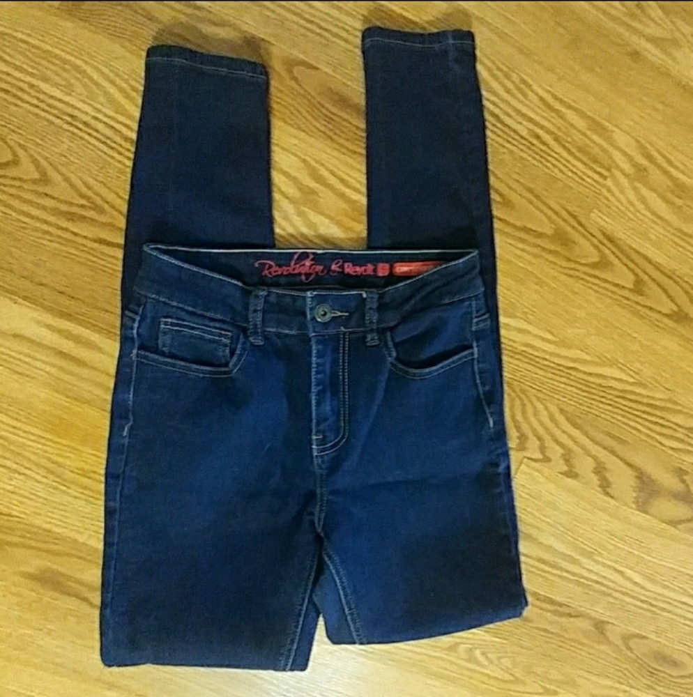 Revolution by Revolt Compression Skinny Jeans 5